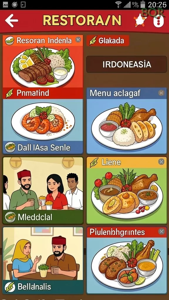 Cuplikan layar GOWIN — halaman utama